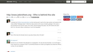 
                            5. http://www.jwbrothers.org - Who is behind this site