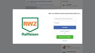 
                            11. http://www.rwz.de/presse/detailansicht-pr... - Raiffeisen ... - Facebook