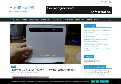 
                            5. Huawei B593s-22 Router - How to Factory Reset - HardReset99