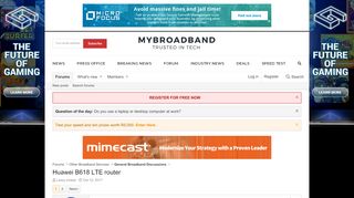 
                            3. Huawei B618 LTE router | MyBroadband