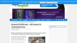 
                            11. Huawei E5180 test – 4G-router til vindueskarmen - MereMobil.dk