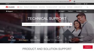
                            2. Huawei Enterprise Product & Service Support - Huawei