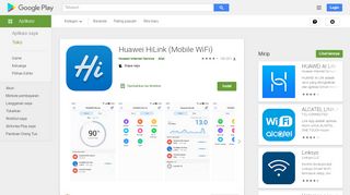 
                            8. Huawei HiLink (Mobile WiFi) - Aplikasi di Google Play
