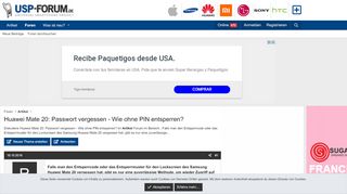 
                            9. Huawei Mate 20: Passwort vergessen - Wie ohne PIN entsperren ...