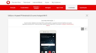 
                            3. Huawei P9 - Configure o telefone como hotspot Wi-Fi | Vodafone ...