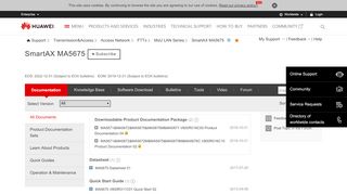 
                            1. Huawei SmartAX MA5675 Support Guide, Manuals & PDF  ...