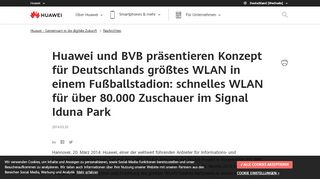 
                            9. Huawei und BVB präsentieren Konzept für Deutschlands größtes ...