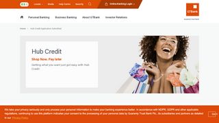 
                            3. Hub Credit Application Submitted | GTBank