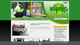 
                            13. Huberg | Delivery of one Protheo IR Laser to Gruppo Hera Spa