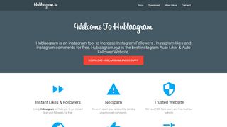 
                            7. Hublaagram - (Working) Increase Instagram Followers and Likes free