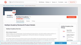 
                            9. HubSpot Academy Reviews 2019 | G2 Crowd