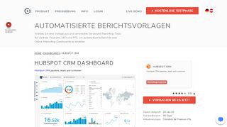 
                            10. Hubspot CRM dashboard for business and marketing agencies ...