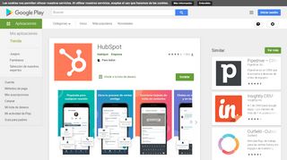 
                            7. HubSpot (CRM & Sales) - Aplicaciones en Google Play