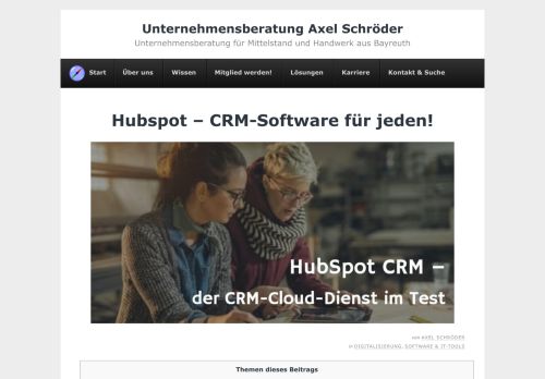 
                            9. Hubspot – CRM-Software für jeden! - Axel Schröder ...