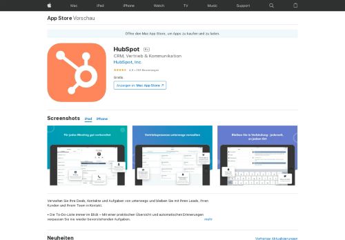 
                            7. HubSpot im App Store - iTunes - Apple