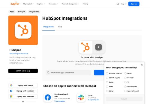 
                            13. HubSpot Integrations | Zapier