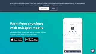 
                            10. HubSpot Mobile