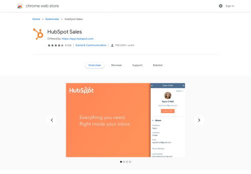
                            8. HubSpot Sales - Google Chrome