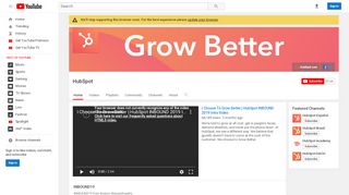 
                            7. HubSpot - YouTube