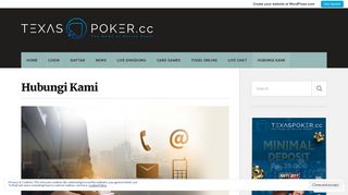 
                            2. Hubungi Kami – LINK ALTERNATIF TEXASPOKERCC | INFO ...