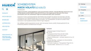 
                            9. HUECK Volato SLS 075 CS | HUECK Aluminium Systems