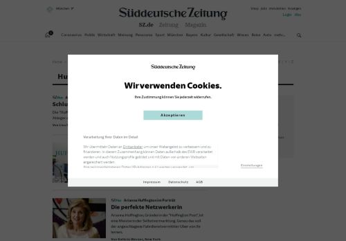 
                            11. Huffington Post - aktuelle Themen & Nachrichten - Süddeutsche.de