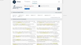
                            13. huge tree - Polish translation – Linguee
