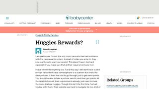 
                            11. Huggies Rewards? - BabyCenter