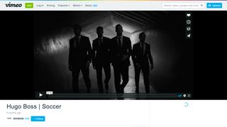 
                            7. Hugo Boss | Soccer on Vimeo