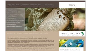 
                            7. Hugo Frosch GmbH - Wärmflaschen und Öko-Wärmflaschen Made in ...