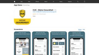 
                            8. HUK - Meine Gesundheit im App Store - iTunes - Apple