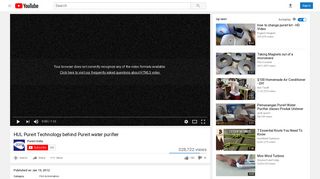 
                            11. HUL Pureit Technology behind Pureit water purifier - YouTube