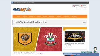 
                            9. Hull City Against Southampton | MAXBET