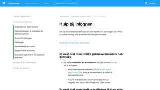 
                            3. Hulp bij inloggen