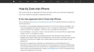 
                            9. Hulp bij Zoek mijn iPhone - Apple Support