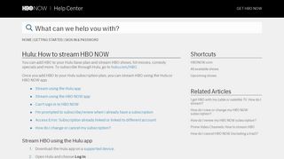 
                            11. Hulu: How to stream HBO NOW