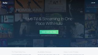 
                            4. Hulu with Live TV