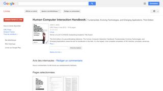 
                            6. Human Computer Interaction Handbook: Fundamentals, ...