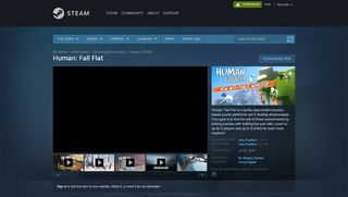 
                            13. Human: Fall Flat on Steam