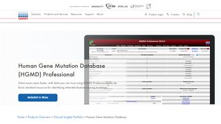 
                            4. Human Gene Mutation Database - QIAGEN Bioinformatics