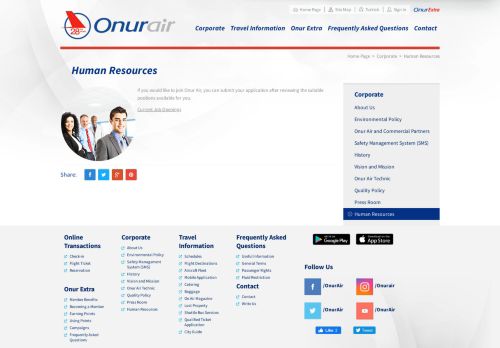 
                            11. Human Resources - Onur Air