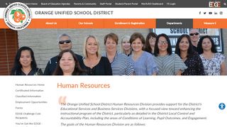 
                            6. Human Resources - Orange Unified School District