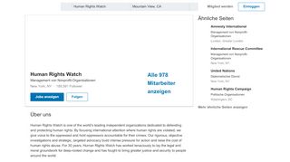 
                            7. Human Rights Watch | LinkedIn