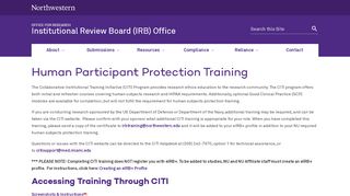 
                            5. Human Subject Protection Training | IRB Institutional Review Board ...