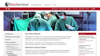 
                            2. Humanfaktoren - MarServices