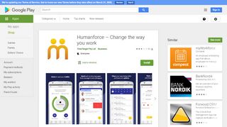 
                            10. Humanforce – Change the way you work - Apps on Google Play