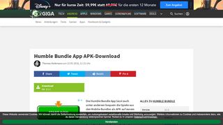 
                            11. Humble Bundle App APK-Download – GIGA