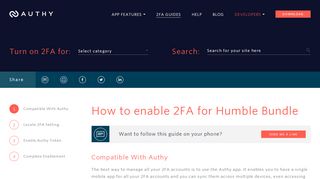 
                            10. Humble Bundle - Authy