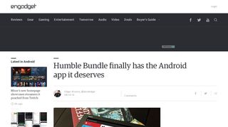 
                            9. Humble Bundle finally has the Android app it deserves - Engadget