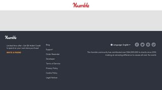 
                            2. Humble Bundle - Sign up